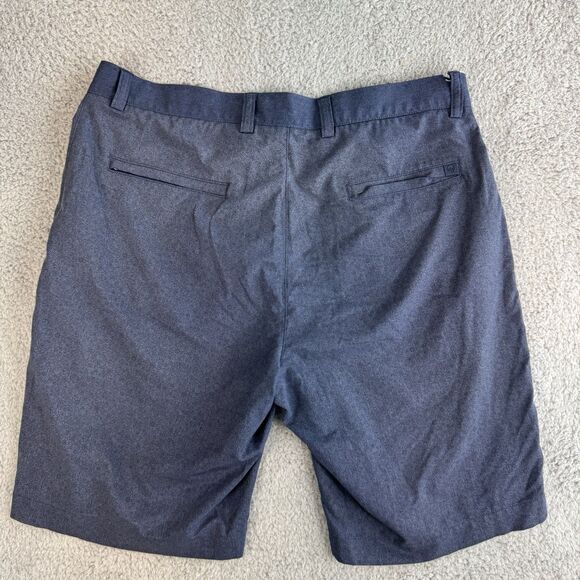 s Peter‎ Millar Shorts Mens 33 Blue Performance Golf Classic Polyester Crown - Picture 5 of 8